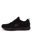 Skechers Women's Ghenter Bronaugh Food Service Shoe, Black, 8.5 Wide