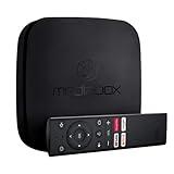 Mediabox - Maverick 4K Netflix & Google Certified Android TV Box with Google Assistant - 4K Ultra HD Resolution & Dolby Audio