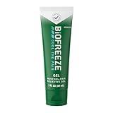 Biofreeze Pain Relief Gel, Arthritis Pain Reliver, Knee & Lower Back Pain Relief, Sore Muscle Relief, Neck Pain Relief, Pharmacist Recommended, FSA Eligible, 3 FL OZ Biofreeze Menthol Gel