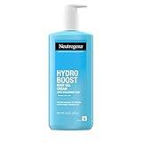 Neutrogena Hydro Boost Body Gel Cream, Hydrating Body Lotion with Hyaluronic Acid for Normal to Dry Skin, Lightweight Fragrance-Free Hyaluronic Acid Moisturizer, 16 OZ