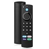 Voice Replacement Remote Control Fit for Fire Smart TVs Stick(2nd Gen), Smart TV Stick(3rd Gen), Smart TVs Stick Lite, Smart TVs Stick 4K, Smart TV Cube (1st Gen/2nd Gen), for 3rd Gen Smart TV