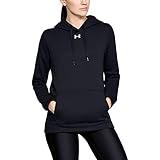 Under Armour Women's UA Hustle Fleece Hoodie LG Black