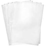 Shrink Wrap Bags,100 Pcs 7x10 Inches Clear PVC Heat Shrink Wrap for Packaging Soap,Book,Bath Bombs, Film DVD/CD, Candles,Bottles and Homemade DIY Projects