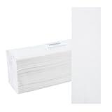 Restaurantware-Clean Tek Professional 11.5 x 3.3 Inch Commercial Paper Towels, 200 Paper Towels - Dispensers Sold Separately, 1 Ply, White Paper Towels, C-Fold, With Full-Dot Embossing