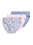 Jockey Underwear Women: Supersoft French Cut Underwear | Underwear Women Pack, 3 Pack, Dreamy Blue Floral Musings/Pink Pearl/Shower, 8 Plus