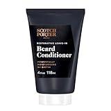 Scotch Porter Restorative Leave-In Beard Conditioner – Deep Conditioning Softener with Lightweight Feel, Reduces Frizz & Provides Long-lasting Hydration & Shine to Dull, Dry, Coarse Beards – 4 oz.