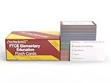 FTCE Elementary Education K-6 Study Cards: FTCE Elementary Education K-6 Prep 2024-2025 with Practice Test Questions [Full Color Cards]