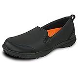 VANGELO Women Professional Slip Resistant Slip On Work Shoe for Food Service Health Care Nurse AVA-2 Black Women Size 9.5M