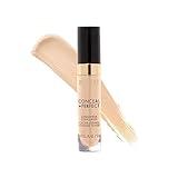 Milani Conceal + Perfect Longwear Concealer - Light Nude (0.17 Fl. Oz.) Vegan, Cruelty-Free Liquid Concealer - Cover Dark Circles, Blemishes & Skin Imperfections for Long-Lasting Wear