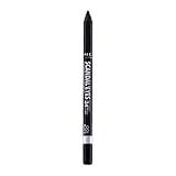 Rimmel London Scandaleyes Waterproof Gel Pencil Eyeliner, Long-Wearing, Ultra-Smooth, Smudge-Proof, 001, Black, 0.04oz