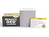 GED Study Cards 2024-2025: GED Exam Prep with Practice Test Questions for All Subjects [Full Color Cards]