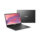 ASUS Chromebook CM14 Laptop, 14" HD Anti-Glare Display (1366x768), MediaTek Kompanio 520, 4GB RAM, 64GB eMMC, ChromeOS, Gray, CM1402CM2A-DS44, Gravity Grey