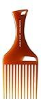 Cricket Ultra Smooth Hair Pick Comb for Curly, Thick, Medium to Long Hair, Facial Hair