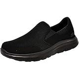 Skechers Men's Flex Advantage Slip Resistant Sr Mcallen Slip on, Black, 8