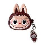 Earbuds Case for AirPods Pro 2nd/1st Generation with Keychain,Cute Cartoon Popular Anime Design Shockproof Silicone Headphone Covers for AirPods Pro/Pro 2