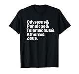 The Odyssey Ancient Greek Epic Poem by Homer Design T-Shirt