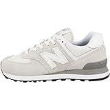 New Balance Women's 574 Core Sneaker, Nimbus Cloud/White, 7