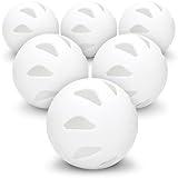 GoSports LotBall AIR Plastic Baseballs - 6 Pack