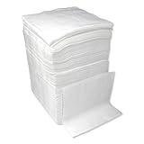 Pantryware Essentials Paper Lunch Napkins. 500 Count Lunch Napkins 1 Ply, White. 12 x 12