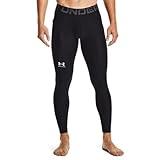 Under Armour Men's HeatGear Armour Leggings , Black (001)/Pitch Gray, Large