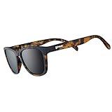 goodr Bosley's Basset Hound Dreams Polarized Sunglasses for Men & Women, Brown Translucent Frames with Brown No-Reflective Lens, UV400 Protection, No Slip