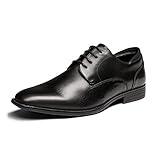 Bruno Marc Men's Dress Oxfords,Black,Size10,SBOX221M