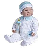 Caucasian 20-inch Large Soft Body Baby Doll | JC Toys - La Baby | Washable |Removable Blue Outfit w/ Hat and Pacifier| For Children 2 Years +