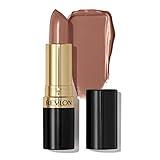 REVLON Lipstick, Super Lustrous Lipstick, Creamy Formula For Soft, Fuller-Looking Lips, Moisturized Feel in Nudes & Browns, Nude Fury (756) 0.15 oz