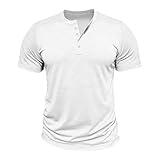 t Shirts for Man Men's T-Shirts Casual Henley Short Sleeve Summer Tops Moisture-Wicking Solid Tee Undershirts Fashion Basic T-Shirt My Orders Fall Clothes for Women 2024