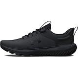 Under Armour Men's Charged Revitalize, (002) Black/Black/Black, 11, US