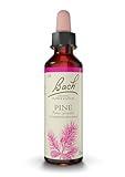 Flowers by Bach Original, Pine, No 24, for More self-Esteem, Helps to Accept One's Mistakes. Natural Floral Elixir for Emotional Well-Being. Dropper 20 ml, Vegan