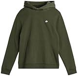 AEROPOSTALE Boys' Sweatshirt - Fleece Pullover Hoodie Sweatshirt - Kids' Fashion Hooded Sweatshirt (4-12), Size 8, Olive