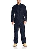 Red Kap mens Twill Action Back Work Utility Coveralls, Navy, 46 US