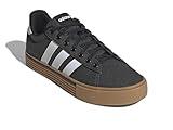 adidas Men's Daily 4.0 Sneaker, Black/White/Gum, 9