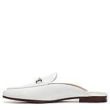 Sam Edelman Women's Linnie Shoe, Bright White Leather, 10 M US