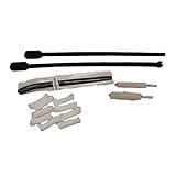 Tipton Action/Chamber Gun Cleaning Tool Set with Bore Mops and Nylon Brush for Firearm Cleaning and Maintenance