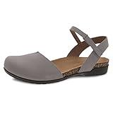 Dansko Rowan Sandal for Women - Memory Foam and Cork Footbed for Comfort and Arch Support - Lightweight Rubber Outsole for Lasting Wear - Versatile Casual to Dressy Footwear Taupe 9.5-10 M US