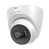 Amcrest UltraHD 4K (8MP) Outdoor Security IP Turret PoE Camera, 3840x2160, 98ft NightVision, 2.8mm Lens, IP67 Weatherproof, MicroSD Recording (256GB), White