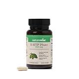 NatureWise 5-HTP 200mg, Vegan 5 HTP Plus Supplement from Griffonia Seeds with Cofactor Vitamin B6 - Mood Support Supplement & Natural Sleep Aid for Adults - Delayed-Release - 30 Count[1-Month Supply]