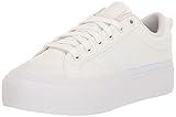 adidas Women's Bravada 2.0 Platform Sneaker, White/White/Chalk White, 8