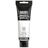 Liquitex BASICS Acrylic Paint, 118ml (4-oz) Tube, Titanium White