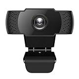 wansview Webcam with Microphone, 1080P HD Webcam for PC with 30 FPS, USB Web Camera for Computer Desktop, Plug and Play, Works with Live Streaming/Zoom/Skype/YouTube/Video Call/Online Meeting/Gaming