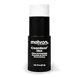 Mehron Makeup CreamBlend Stick | Face Paint, Body Paint, & Foundation Cream Makeup | Body Paint Stick Perfect for Halloween Makeup .75 oz (21 g) (White)