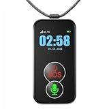 Smart Med Alert - Elderly Cellular Medical Alert Device | Wearable Panic Button Necklace | Medical Alert Systems for Seniors | Water Resistant with Built-in Fall Detection for Better Quality of Life