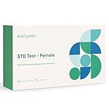 Everlywell Female STD Test - at Home - CLIA-Certified Adult Test - Discreet, Accurate Analysis for 6 Common STDs - Results Within Days