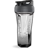 HELIMIX 2.0 Vortex Blender Shaker Bottle Holds upto 28oz | No Blending Ball or Whisk | USA Made | Portable Pre Workout Whey Protein Drink Shaker Cup | Mixes Cocktails Smoothies Shakes | Top Rack Safe