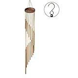 SuninYo Wind Chimes for Outside,Memorial Gifts Wind Chimes Outdoor Clearance,36 inches Memorial Wind Chimes with S Hook for Home Garden Decoration