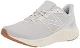 New Balance Women's Fresh Foam Arishi V4 Running Shoe, Summer Fog/Nimbus Cloud/Light Gold Metallic, 7.5 Wide