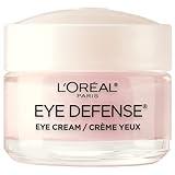 L'Oreal Paris Dermo-Expertise Eye Defense Eye Cream with Caffeine and Hyaluronic Acid 0.5 oz