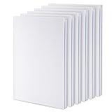 6 Pack 6x8 inch White Blank Hardcover Books for Kids to Write Stories, Unlined Scrapbook and Journal - 18 Sheets/36 Pages Each